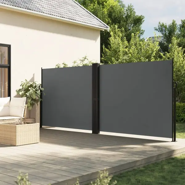 Gossi copertina laterala retractabila, antracit, 160x1000 cm