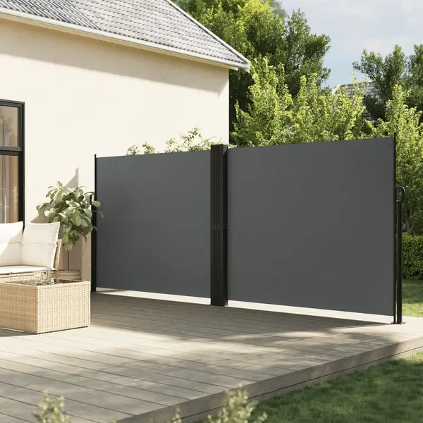 Gossi copertina laterala retractabila, antracit, 180x1000 cm
