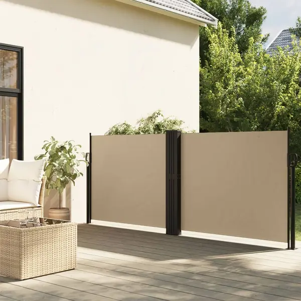 Gossi copertina laterala retractabila, bej, 140x1200 cm