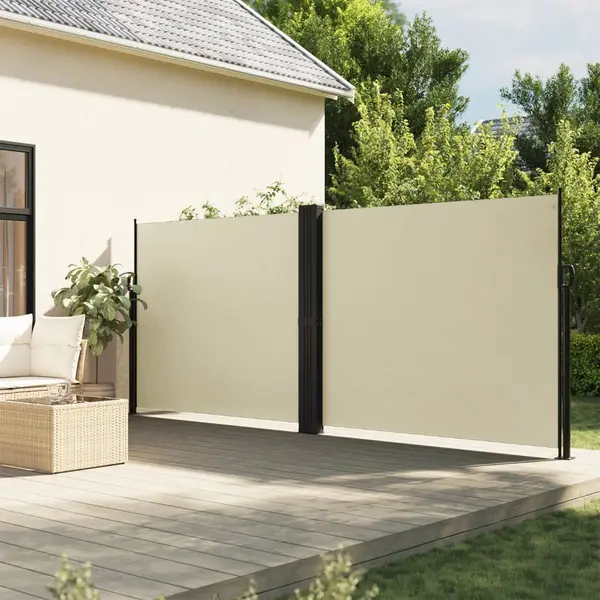 Gossi copertina laterala retractabila, crem, 160x1200 cm