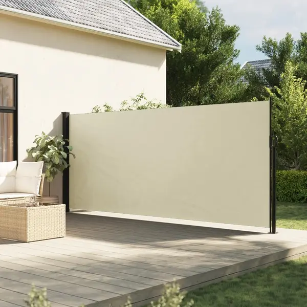 Gossi copertina laterala retractabila, crem, 160x300 cm