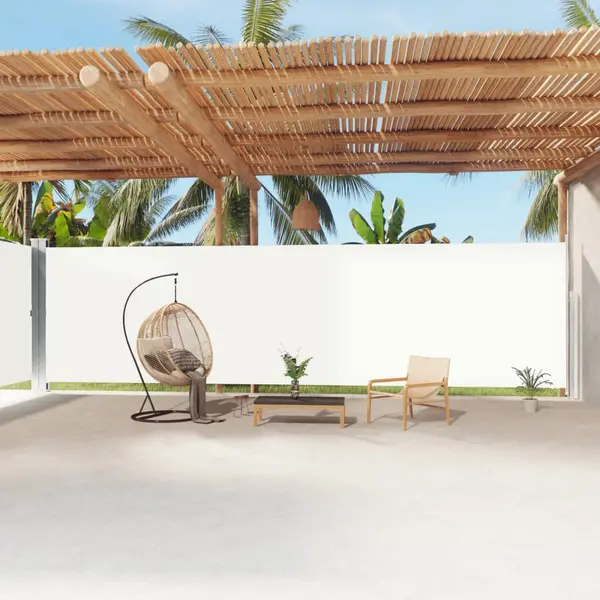 Gossi copertina laterala retractabila, crem, 220x1200 cm