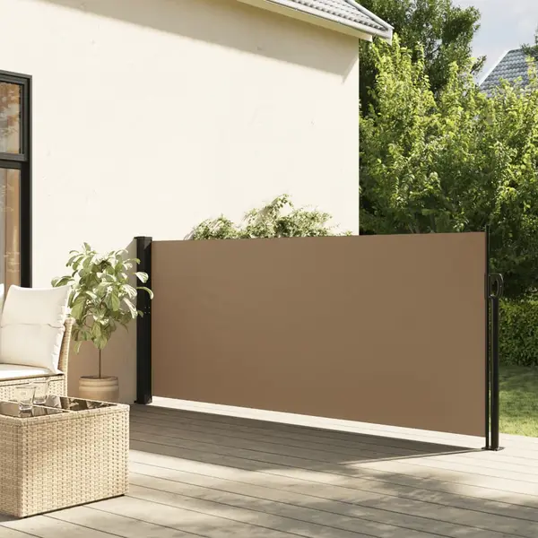Gossi copertina laterala retractabila, gri taupe, 120x300 cm