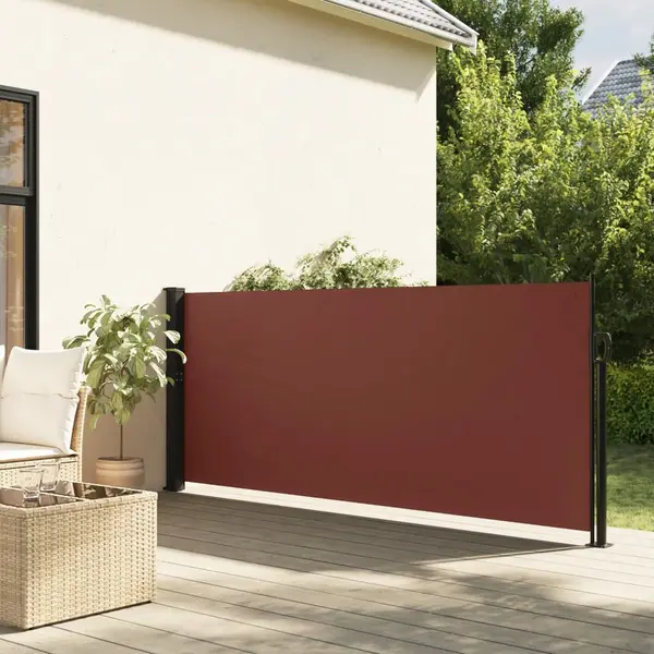 Gossi copertina laterala retractabila, maro, 100x500 cm