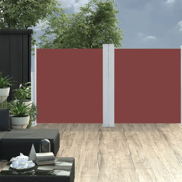 Gossi copertina laterala retractabila, maro, 120 x 600 cm