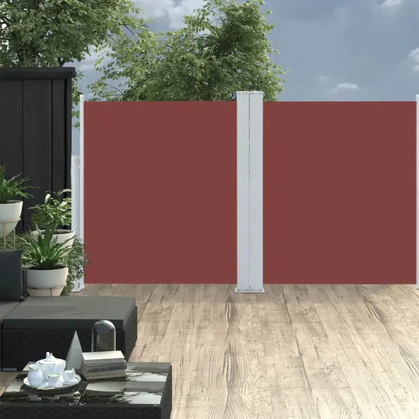 Gossi copertina laterala retractabila, maro, 140 x 600 cm