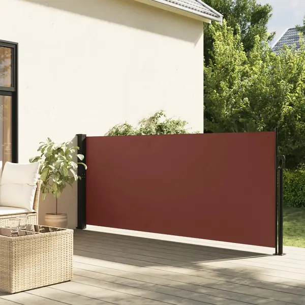 Gossi copertina laterala retractabila, maro, 140x300 cm