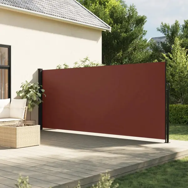 Gossi copertina laterala retractabila, maro, 160 x 600 cm