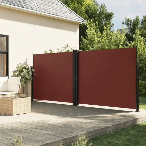 Gossi copertina laterala retractabila, maro, 160 x 600 cm