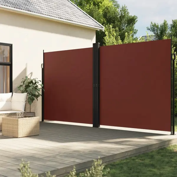 Gossi copertina laterala retractabila, maro, 220x1000 cm