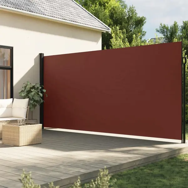 Gossi copertina laterala retractabila, maro, 220x500 cm