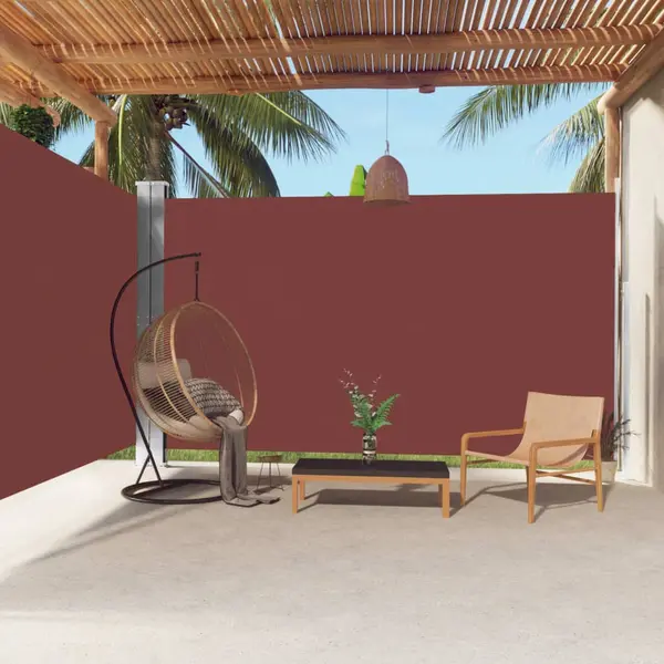 Gossi copertina laterala retractabila, maro, 220x600 cm