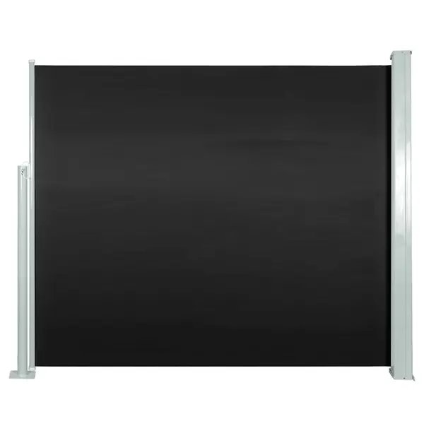 Gossi copertina laterala retractabila, negru, 120x300 cm