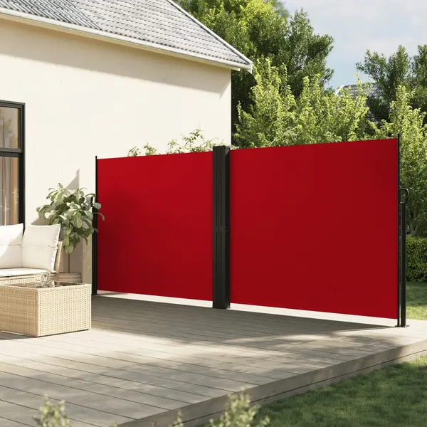 Gossi copertina laterala retractabila, rosu, 160x1200 cm