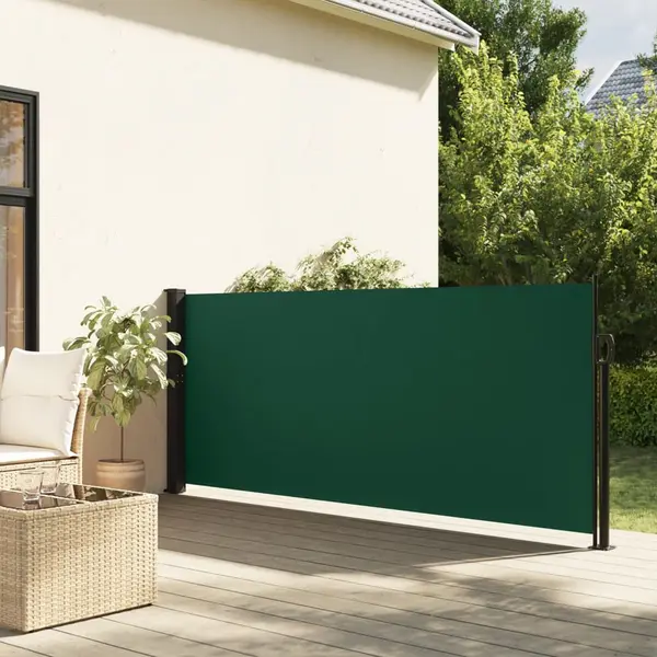 Gossi copertina laterala retractabila, verde inchis, 120 x 600 cm