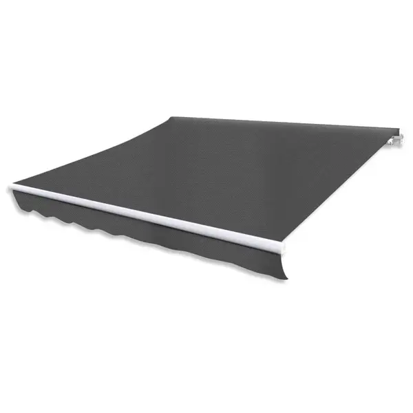 Gossi copertina reglabila cu actionare manuala, 300 cm, antracit