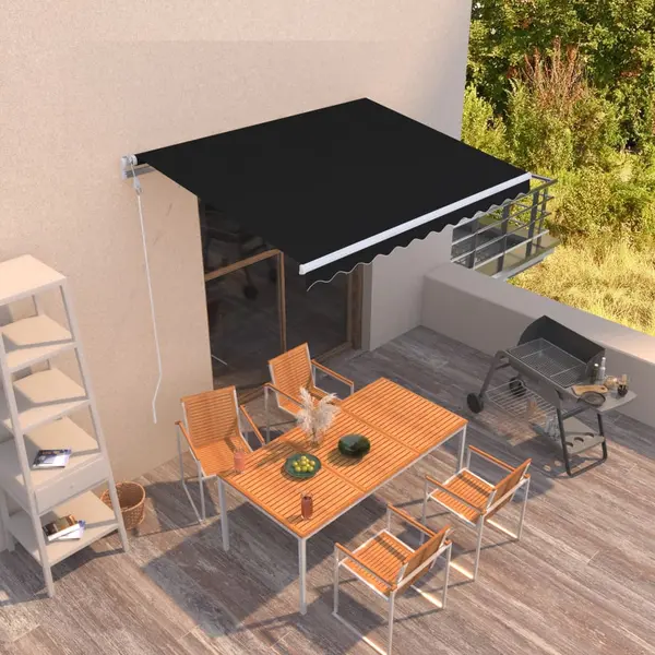 Gossi copertina retractabila automat, antracit, 300x250 cm
