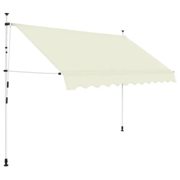 Gossi copertina retractabila manual, crem, 250 cm