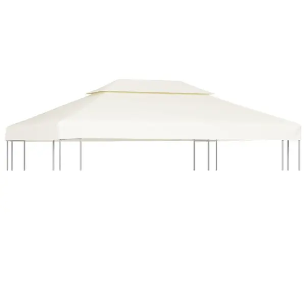 Gossi copertina rezerva acoperis pavilion, alb crem, 3x4 m, 310 g/m2