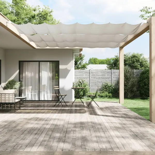 Gossi copertina verticala, alb, 140x600 cm, tesatura oxford