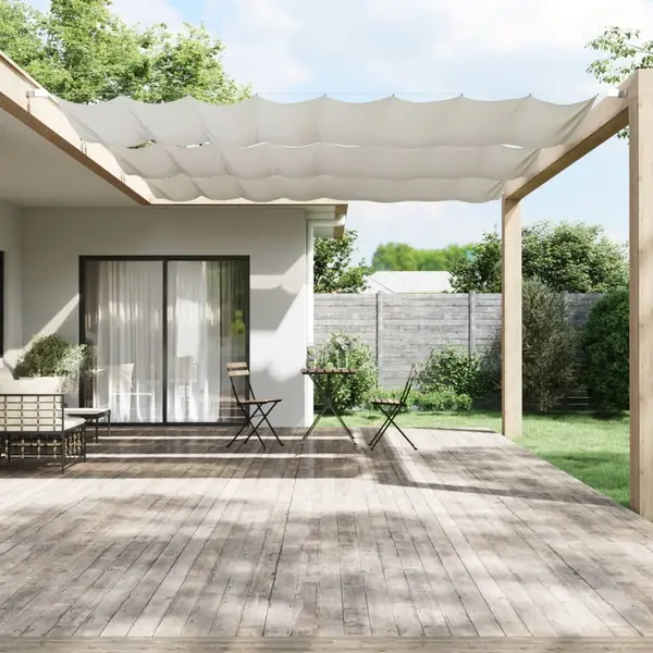 Gossi copertina verticala, alb, 140x800 cm, tesatura oxford