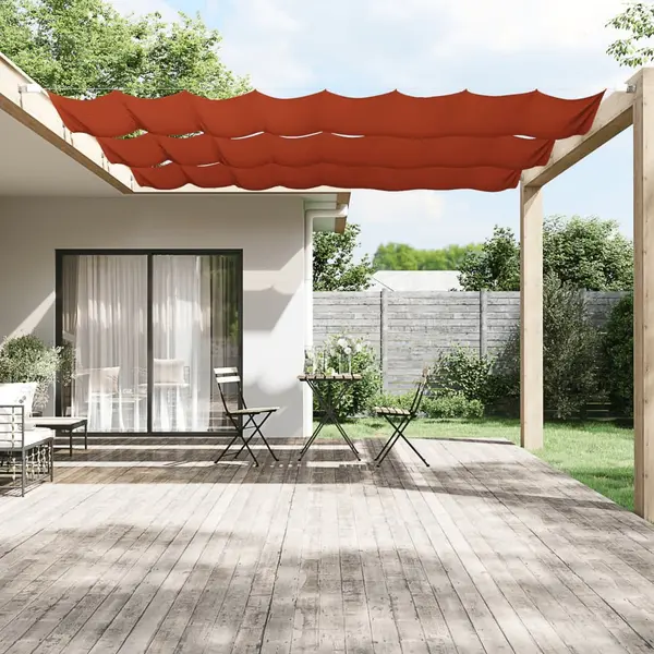 Gossi copertina verticala, teracota, 100x1200 cm, tesatura oxford