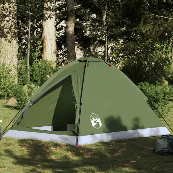 Gossi cort camping cupola 2 persoane verde masliniu impermeabil