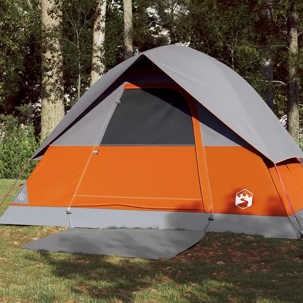 Gossi cort de camping cupola 3 persoane, portocaliu, impermeabil