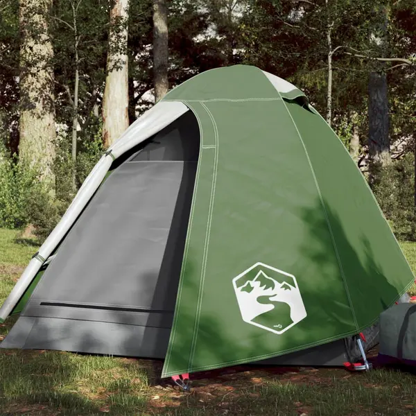 Gossi cort de camping cupola pentru 2 persoane, verde, impermeabil