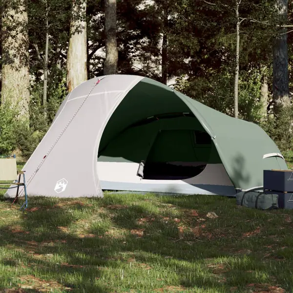 Gossi cort de camping cupola pentru 4 persoane, verde, impermeabil