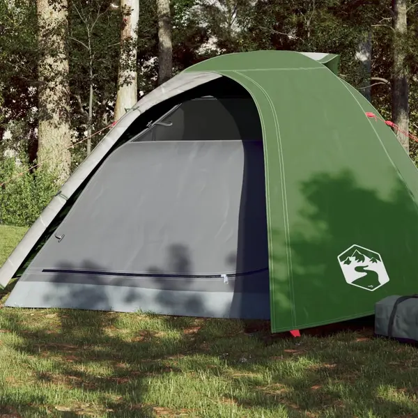Gossi cort de camping cupola pentru 4 persoane, verde, impermeabil