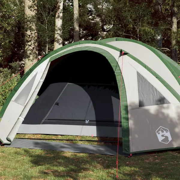 Gossi cort de camping cupola pentru 4 persoane, verde, impermeabil