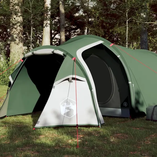 Gossi cort de camping pentru 3 persoane, verde, impermeabil