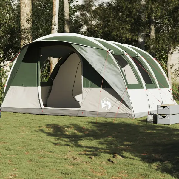 Gossi cort de camping tunel pentru 5 persoane, verde, impermeabil