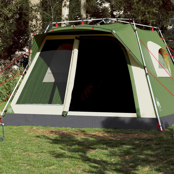 Gossi cort de familie cabana 7 persoane verde setare rapida