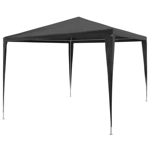 Gossi cort de petrecere, antracit, 3 x 3 m, pe