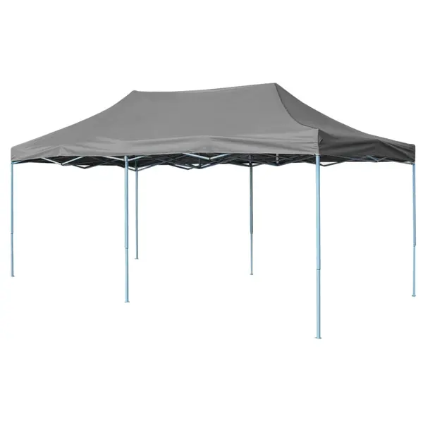 Gossi cort de petrecere pliabil, antracit, 3 x 6 m