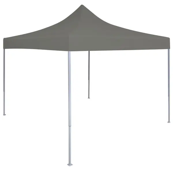 Gossi cort de petrecere pliabil pop-up, antracit, 3 x 3 m