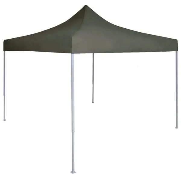 Gossi cort de petrecere pliabil profesional, antracit, 2 x 2 m, otel