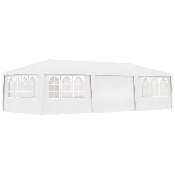 Gossi cort de petrecere profesional cu pereti antracit 4x9 m 90 g/m2