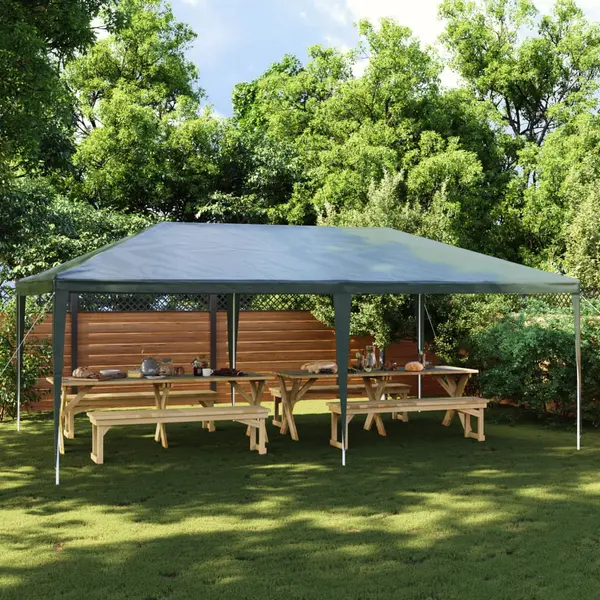 Gossi cort de petrecere profesional, verde, 4 x 6 m, 90 g/m2