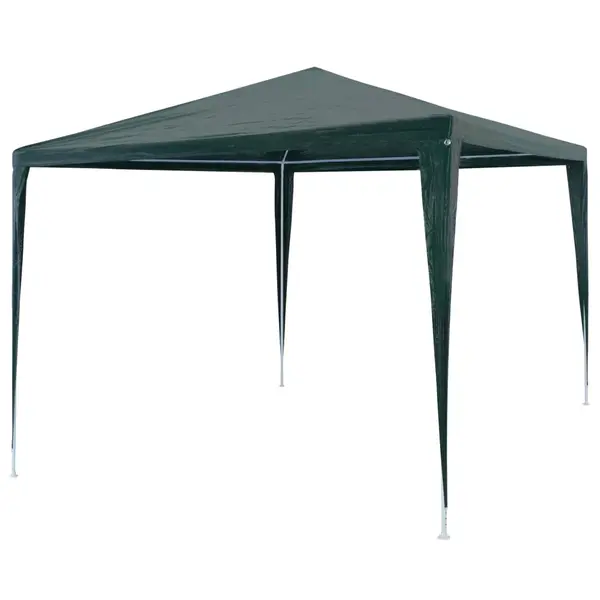 Gossi cort de petrecere, verde, 3 x 3 m, pe