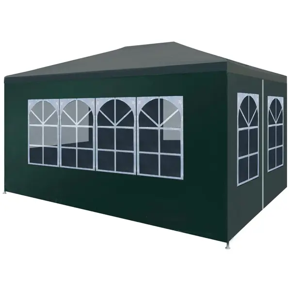 Gossi cort de petrecere, verde, 3 x 4 m