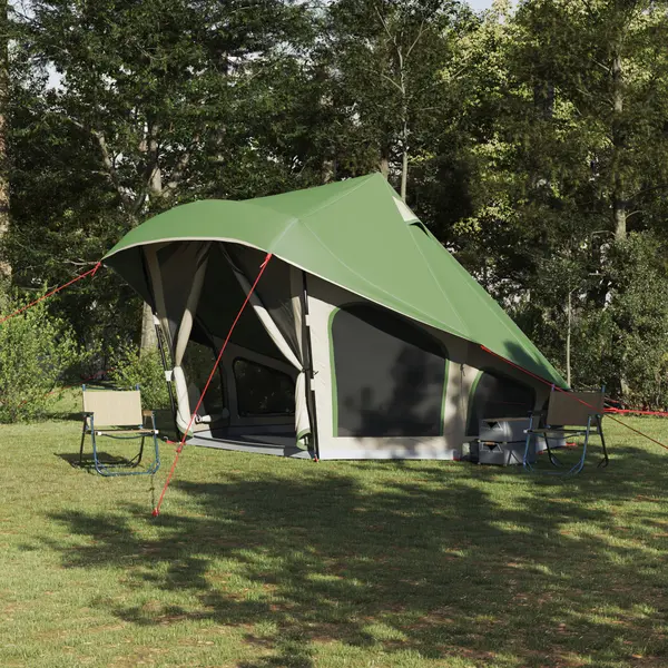 Gossi cort pentru familie tipi verde 10-persoane impermeabil