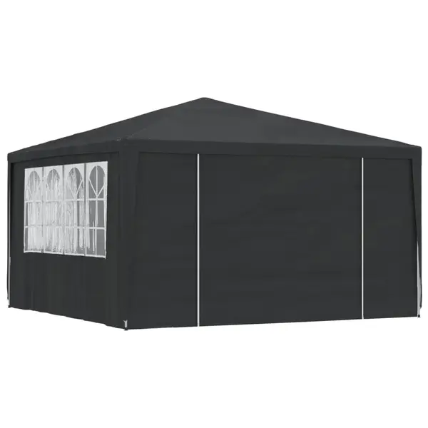 Gossi cort petrecere profesional cu pereti laterali verde 4x4m 90g/m2