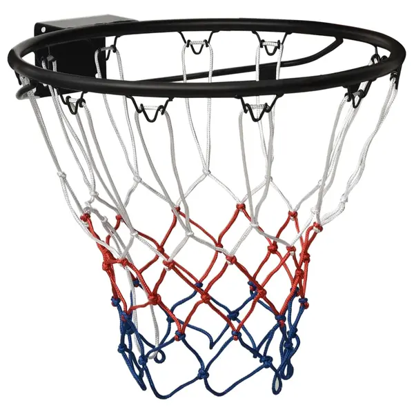 Gossi cos de baschet, negru, 45 cm, otel