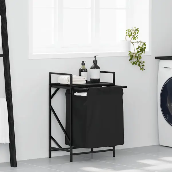 Gossi cos de rufe 1 compartiment cu raft stejar negru