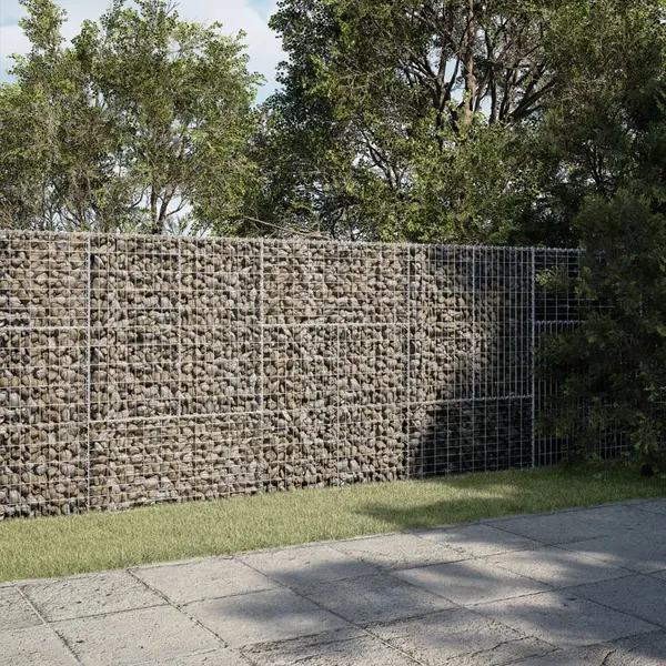 Gossi cos gabion cu capac, 300x50x150 cm, fier galvanizat