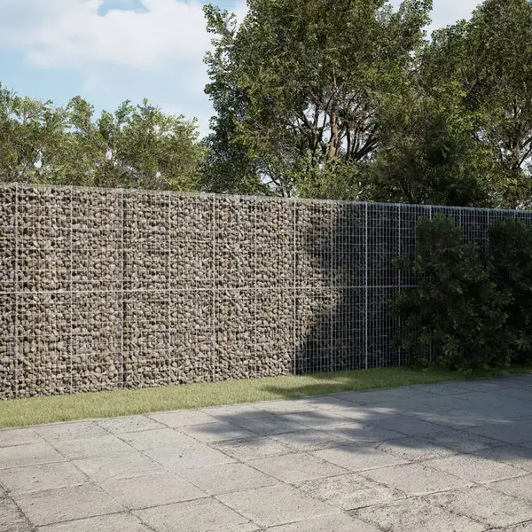 Gossi cos gabion cu capac, 700x50x200 cm, fier galvanizat