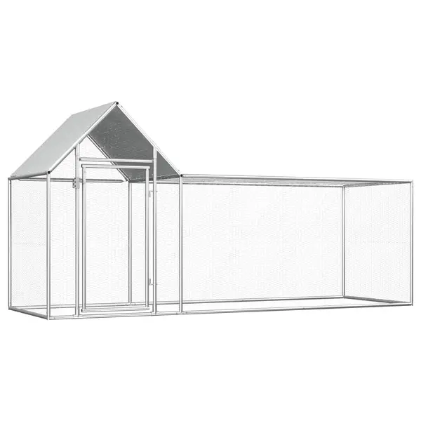 Gossi cotet pentru pasari, 3 x 1 x 1,5 m, otel galvanizat